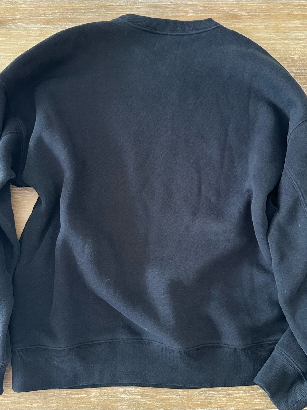 Quince Black Crewneck Sweater - Picture 4 of 5